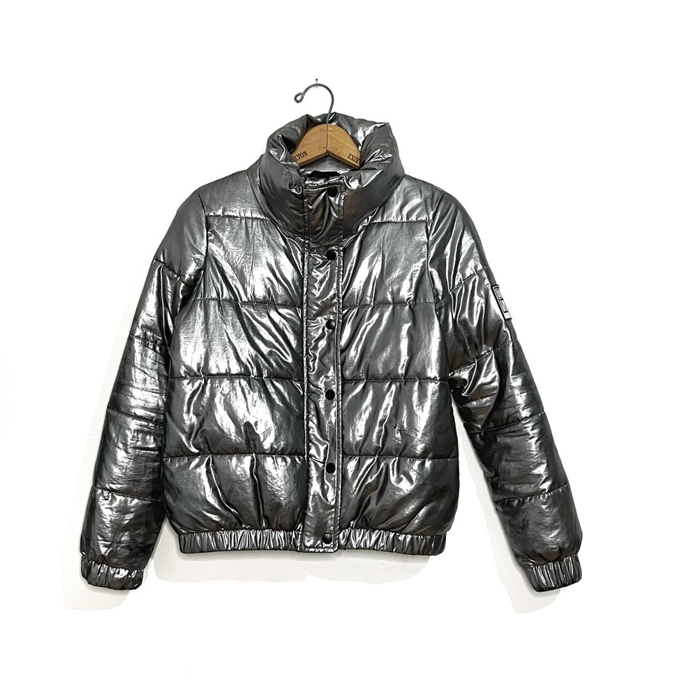DKNY Sport | Metallic Puffer Jacket